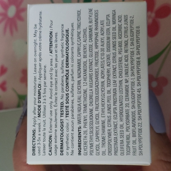 𝅺saturday skin sleep mask. New - Picture 4 of 6